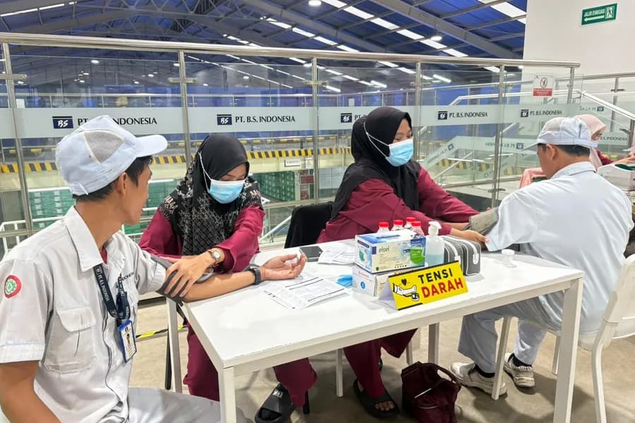 Corporate health screening by Medias